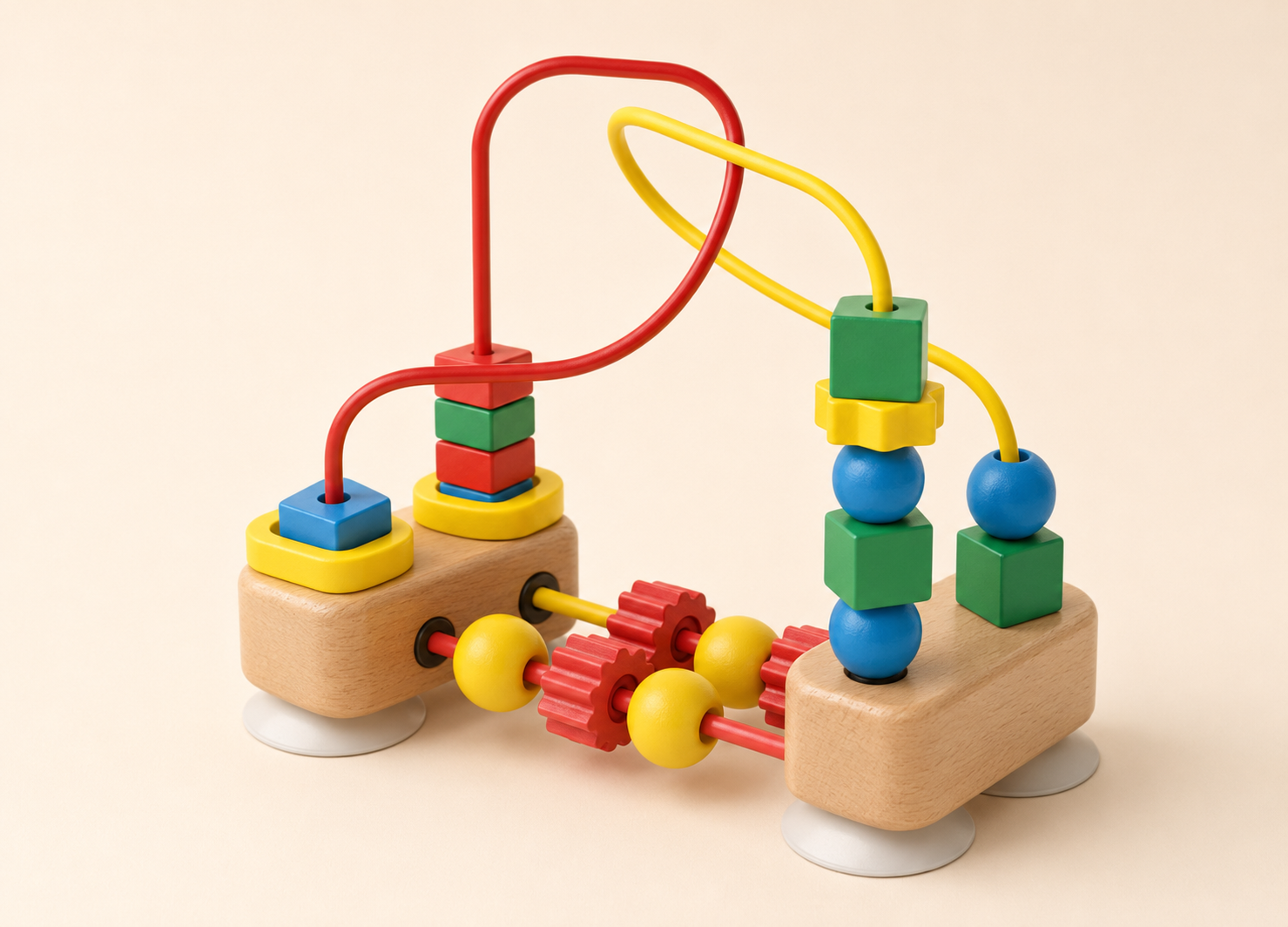 Melissa & Doug First Bead Maze wooden toy