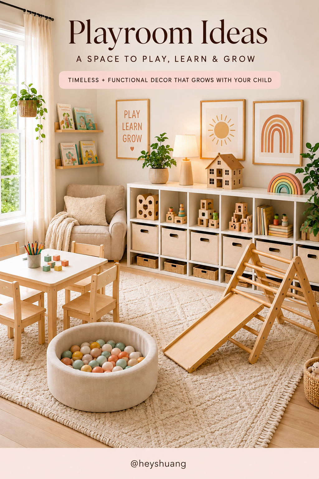 Playroom Ideas — a space to play, learn and grow
